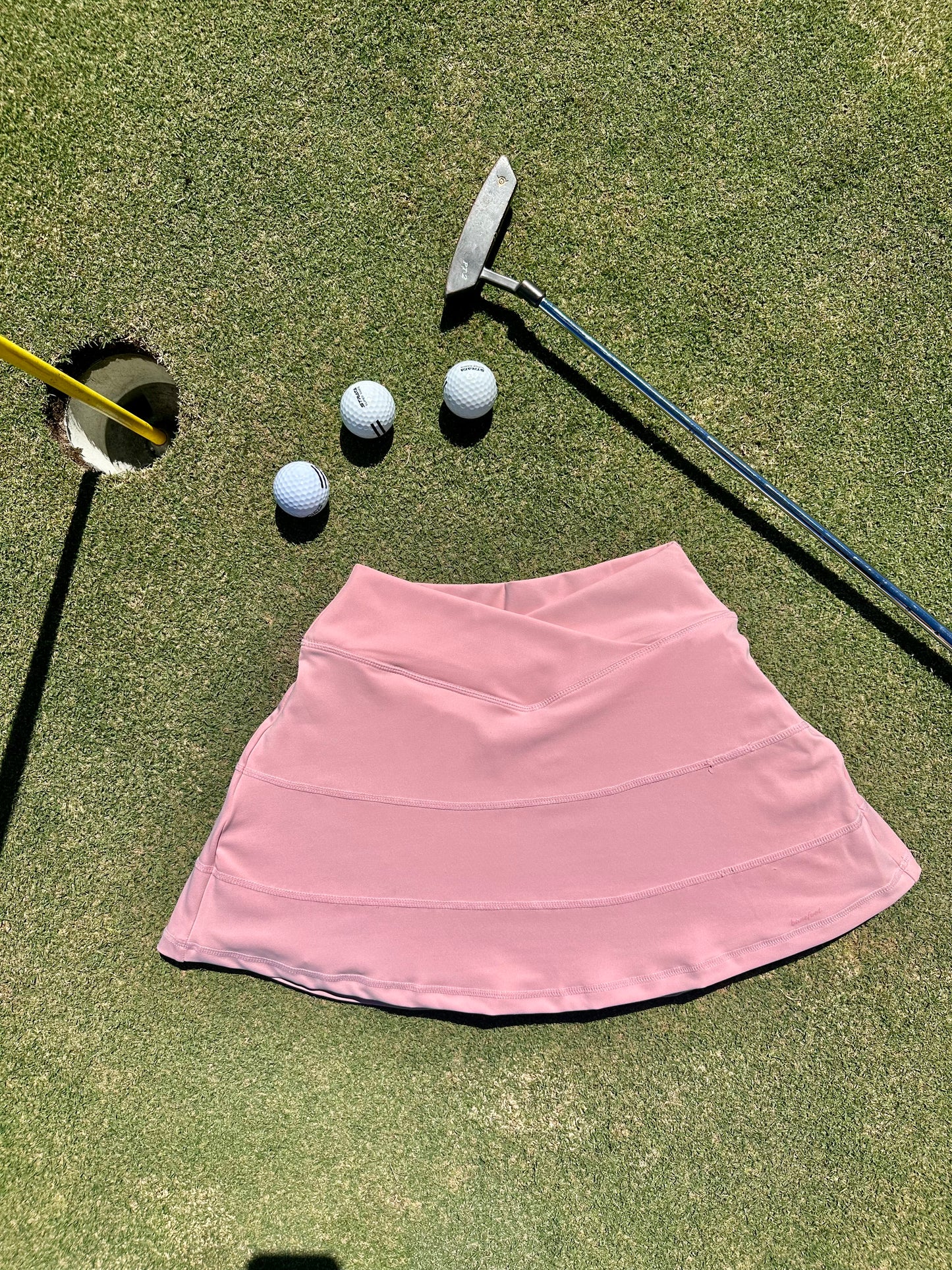 Kale V Cut Skort - Bubblegum Pink