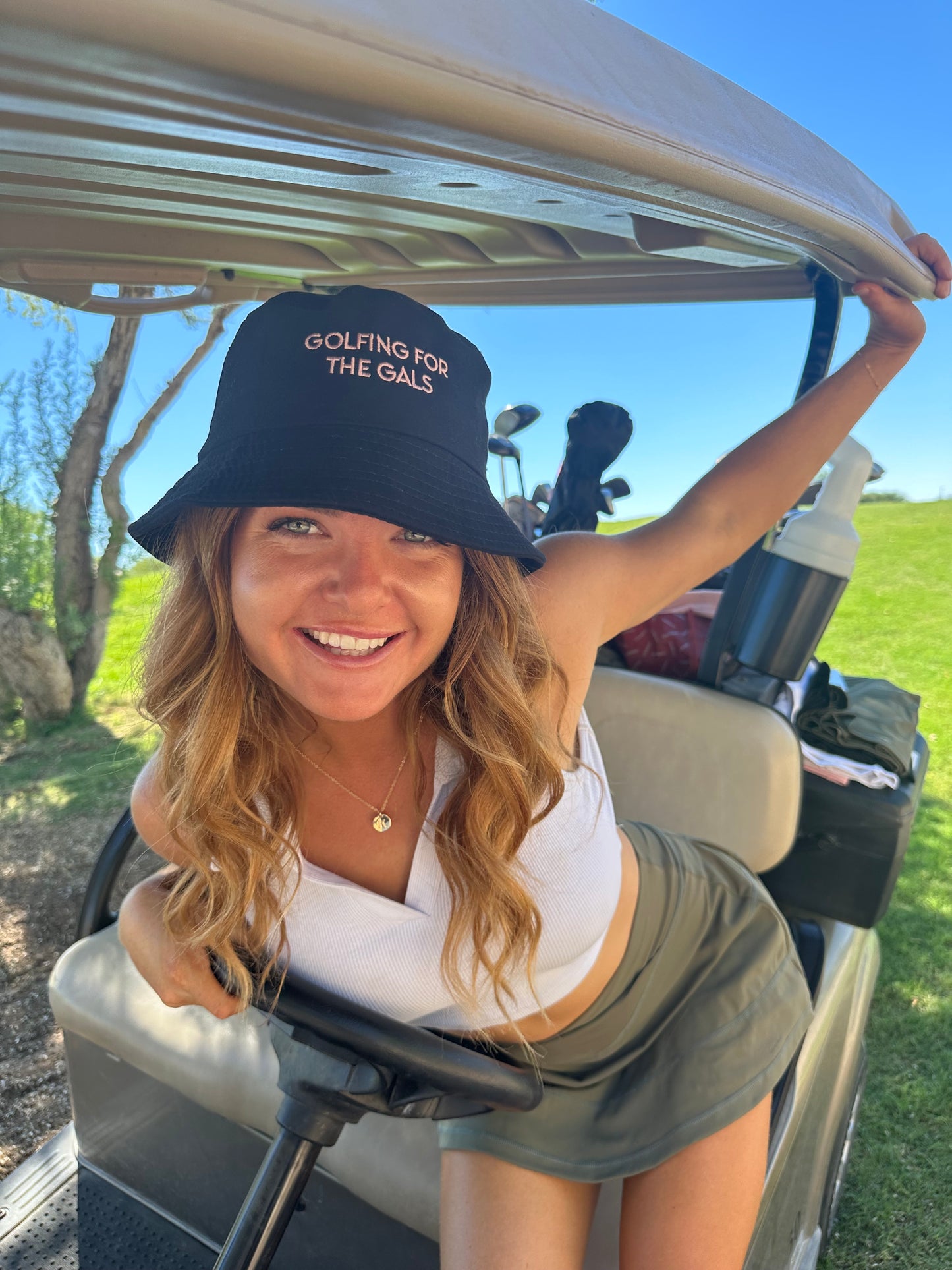 For the Gals Bucket Hat- Midnight Black